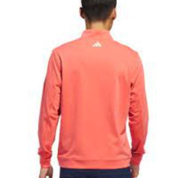 ADIDAS Men's 2XL Pullover Elevated 1/4 Zip ADVR08884 PL Scarlet BRAND-NEW w/tags - Picture 15 of 16
